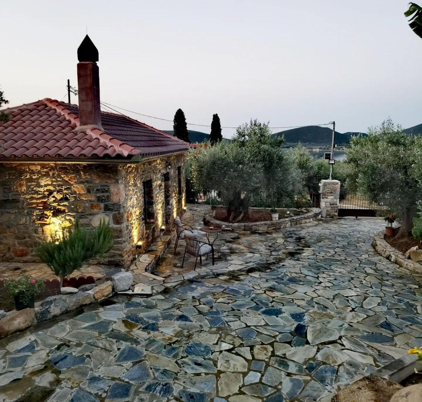 Villa Elaion Thea2-Nies Sourpi Esterno foto